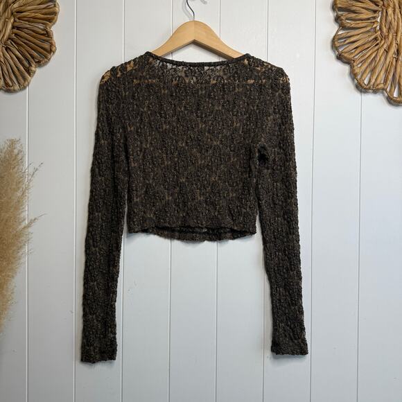 Free People skirt set co-ord top and midi skirt lace matching set boho Medium - Picture 4 of 9